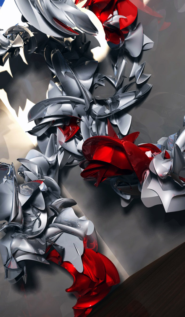 Металлические лепестки