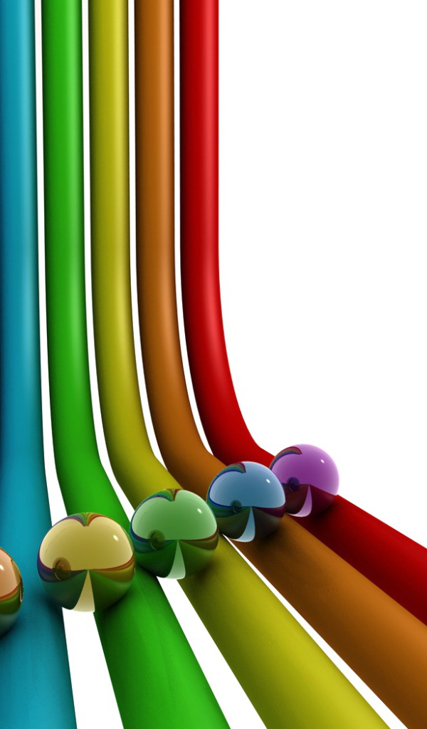 Радужные шарики