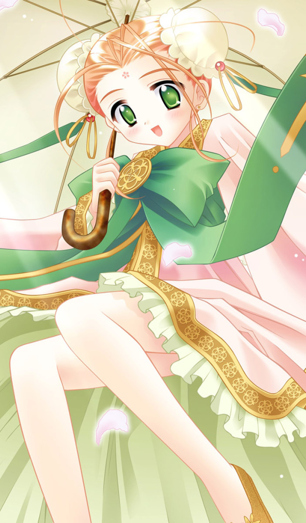 Девочка в розовом платье