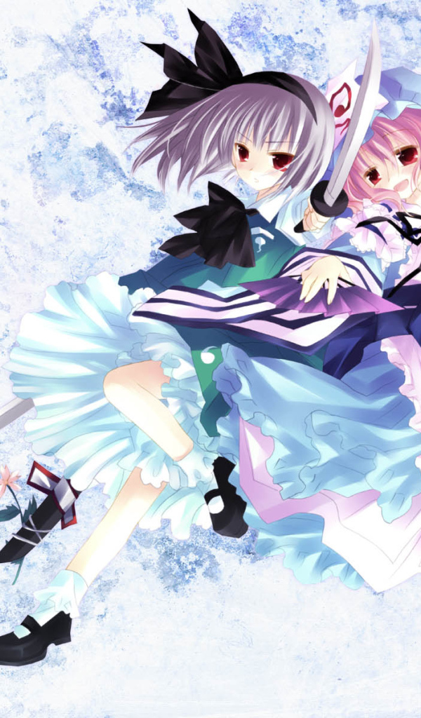 Аниме танец с мечами