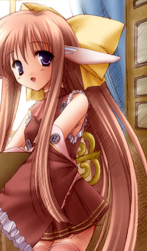 Девушка зверек