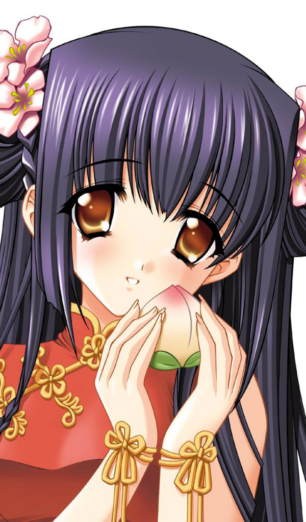 Девочка с цветочком