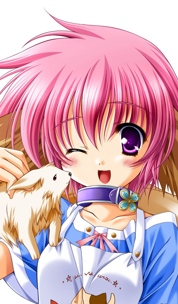 Девочка и зверек