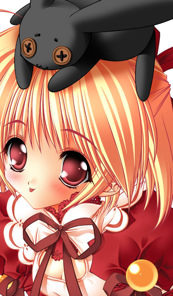 Девочка с зайчиком