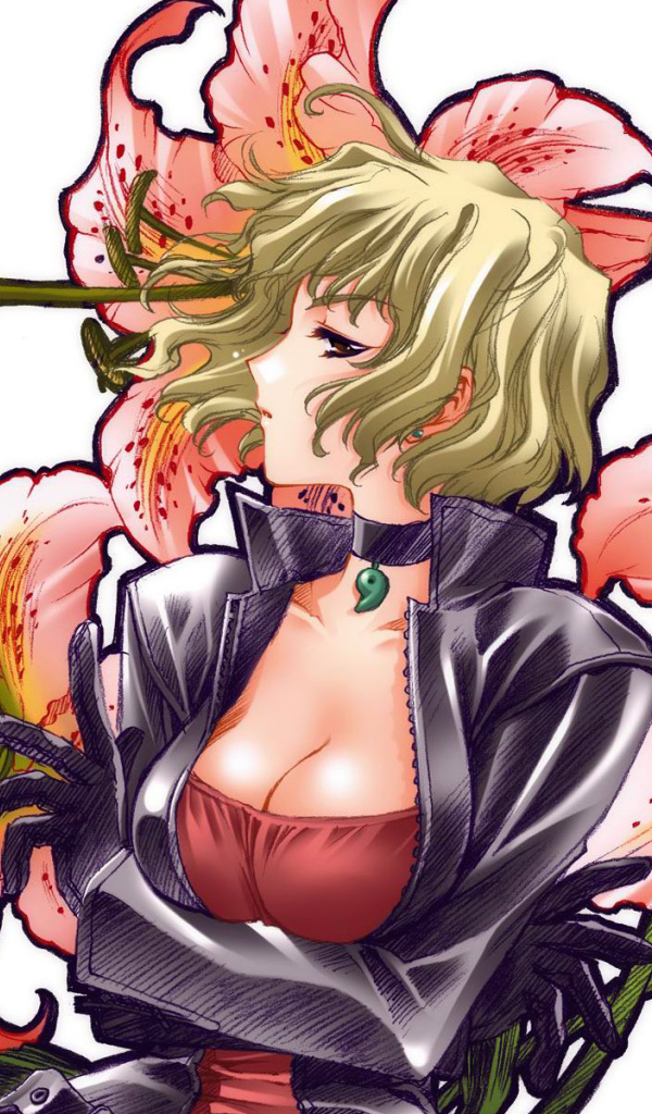 Девушка с большим бюстом