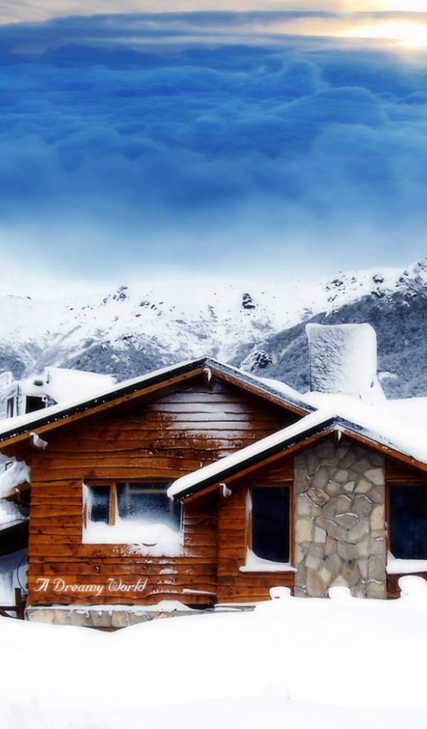 Зимний домик