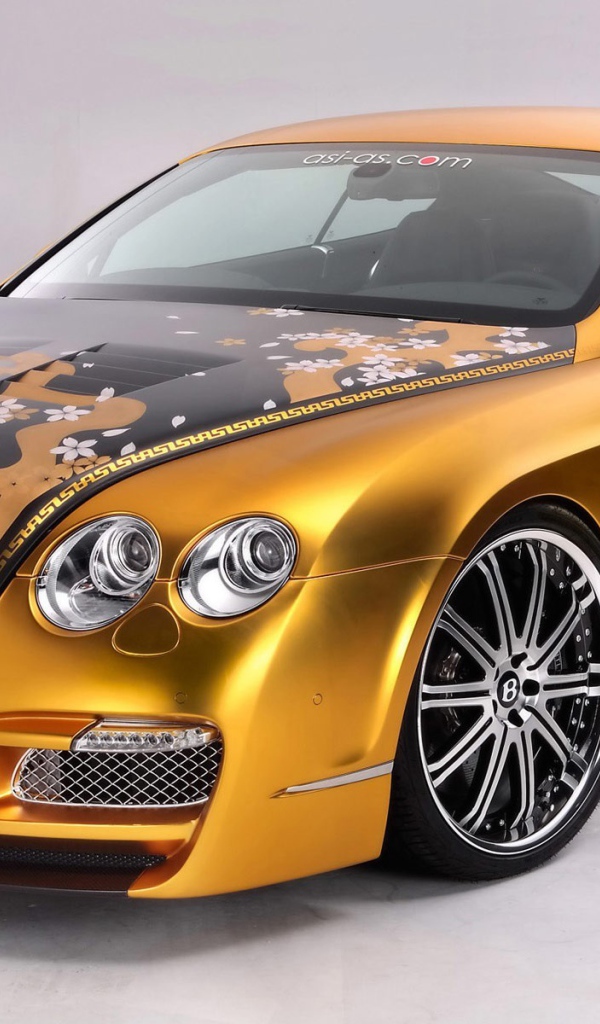 Золотой Bentley
