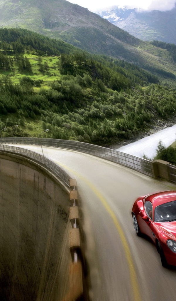 Проезжая плотину