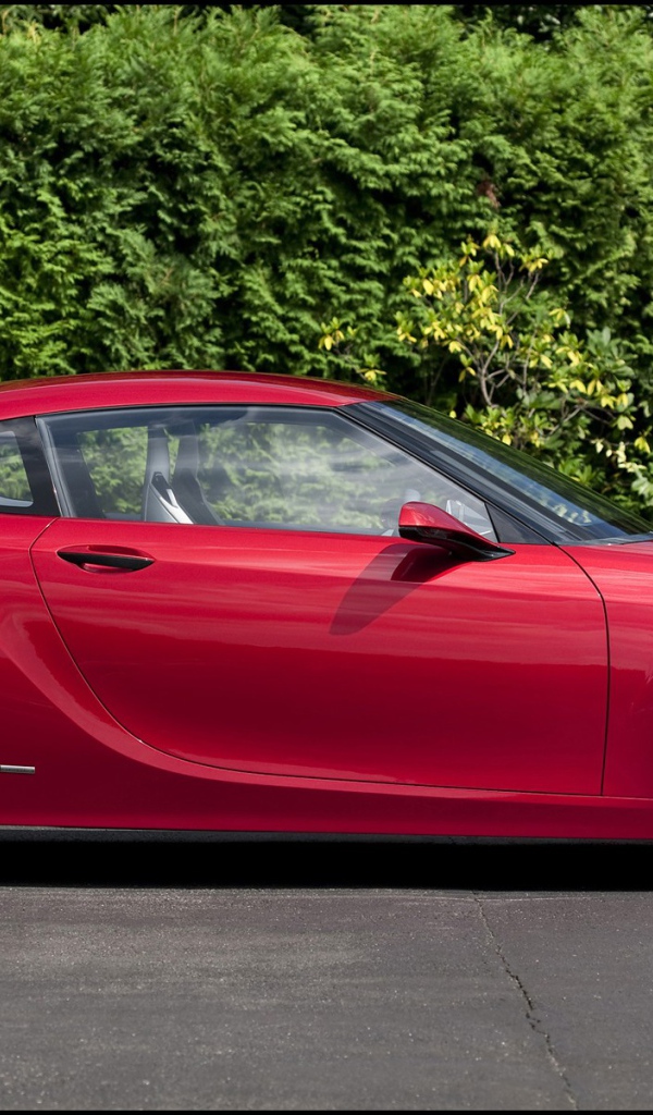 Красный авто