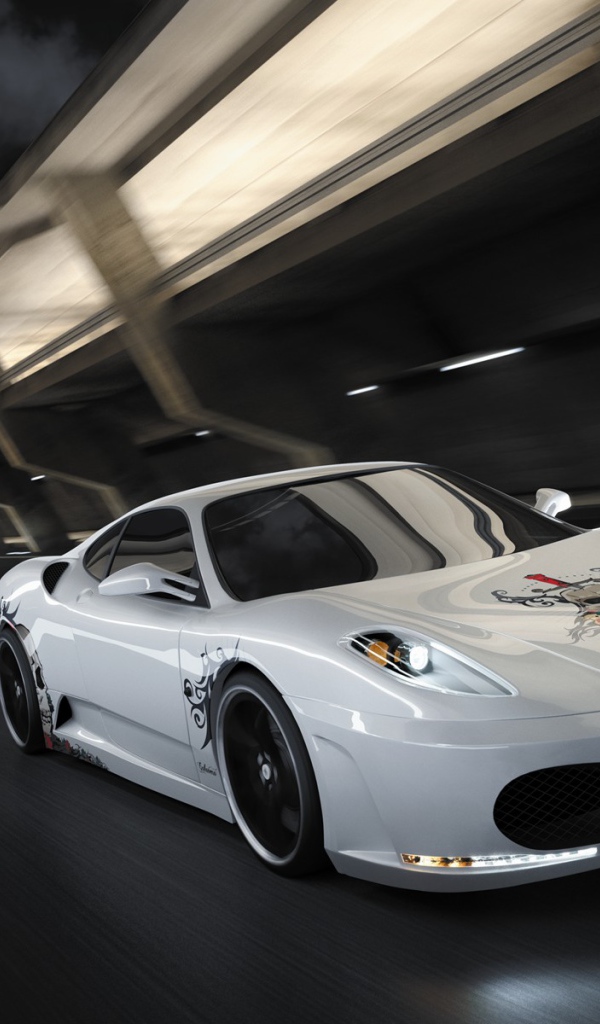 Крутая аэрография на машине