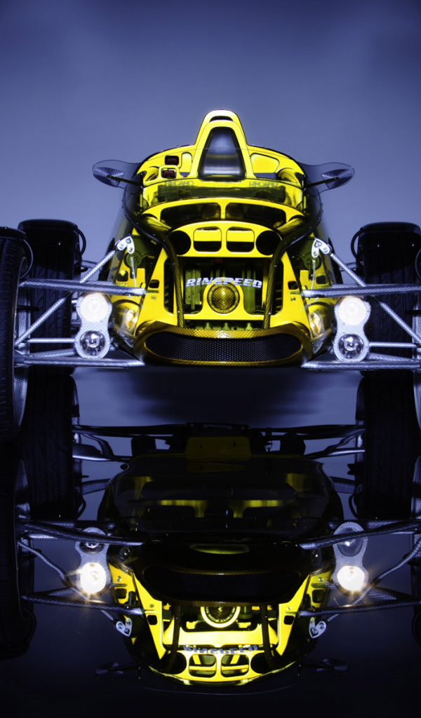 Желтый концепт авто