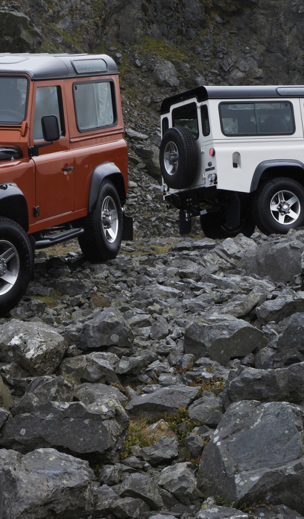 Land Rover в горах