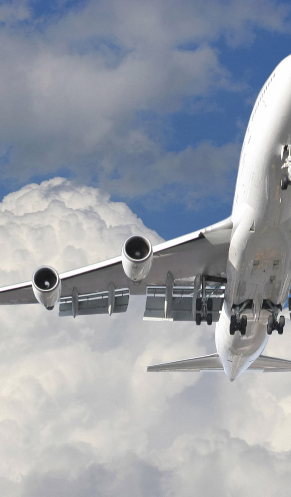 Полет в облаках