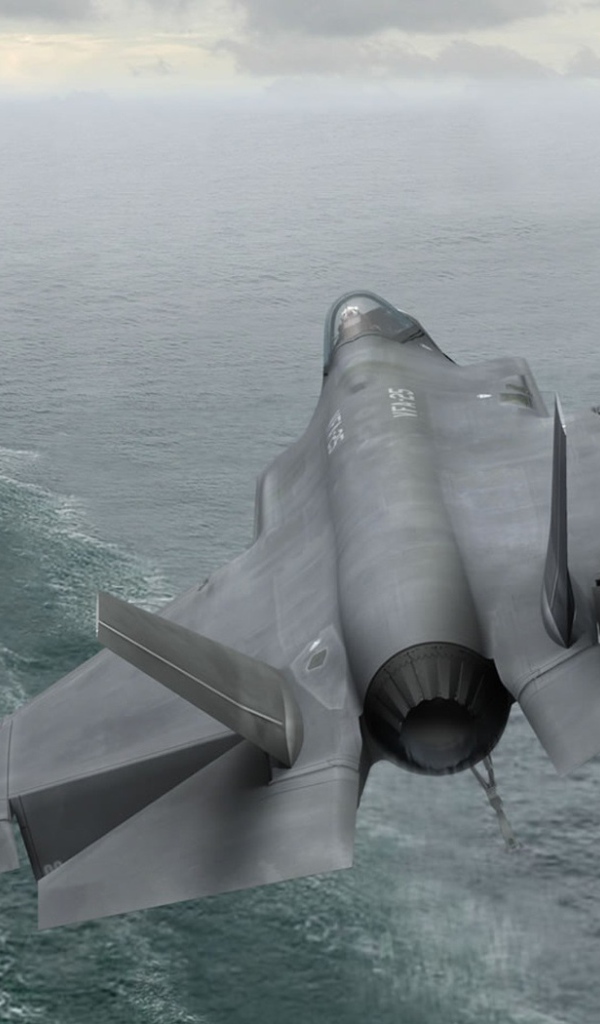 Посадка истребителя F 35