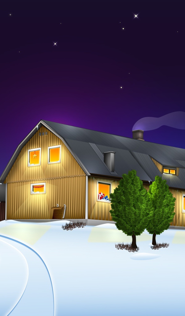 Рождественский домик