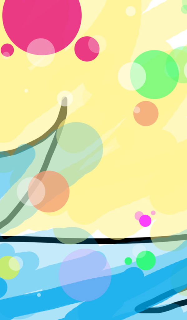 Нарисованная елка