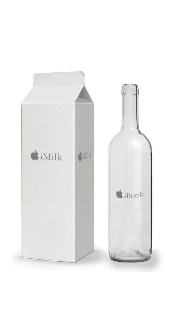 Apple iMilk и iBottle