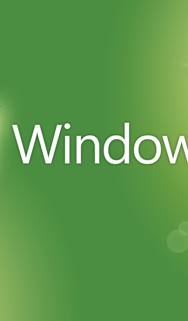 Windovs Seven зеленая тема
