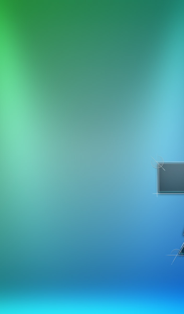 Windovs Seven синяя тема