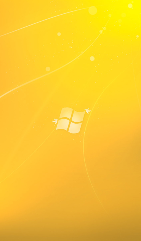 Windovs Seven желтая тема