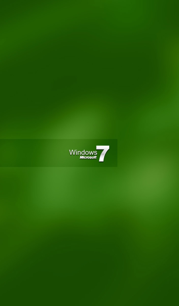 Windows 7 Зеленая тема
