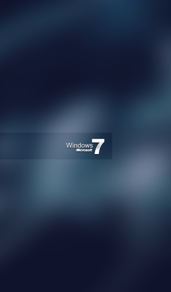 Windows Семь blue