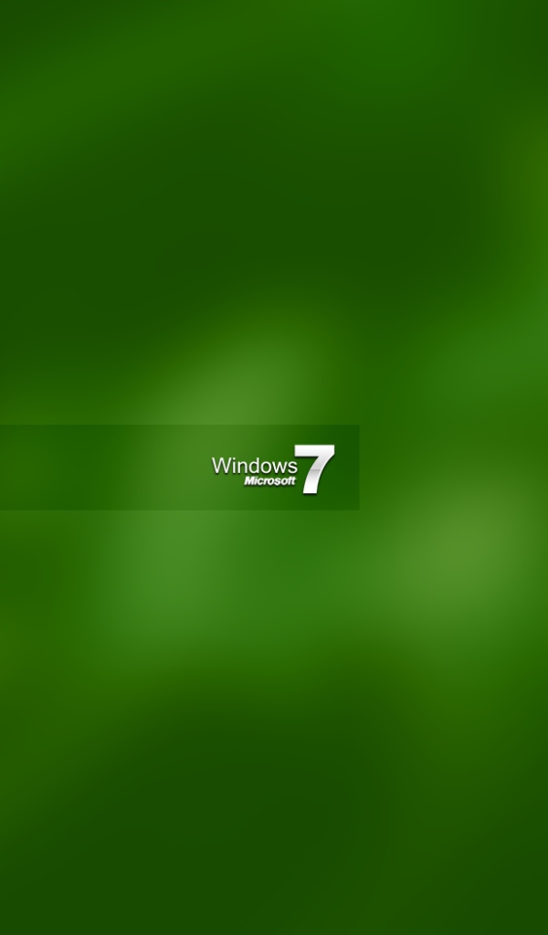 Windows 7 green