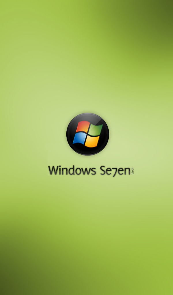 windows 7 apple green