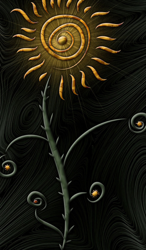 Цветок солнца