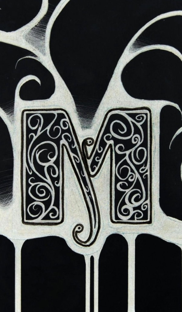 Буква М Графика