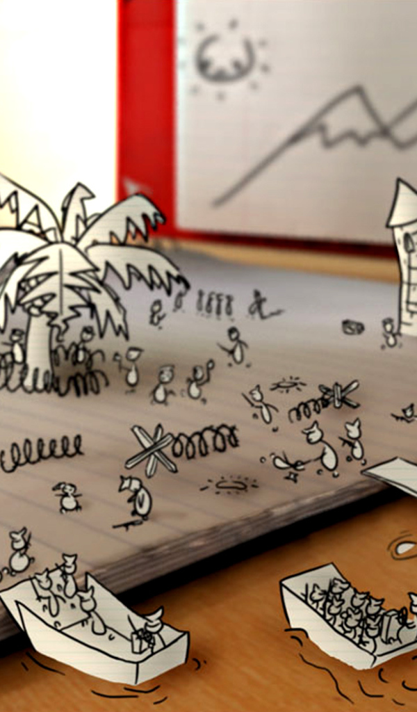 Нарисованный мир