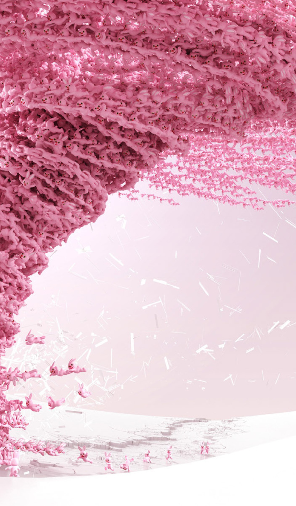 Розовый смерч