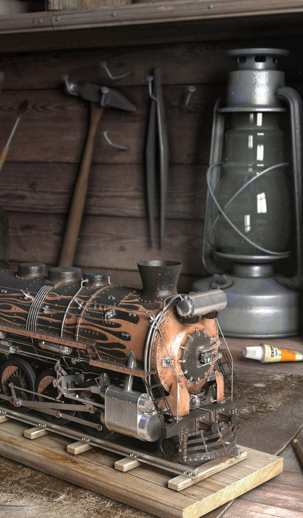 Игрушечный поезд