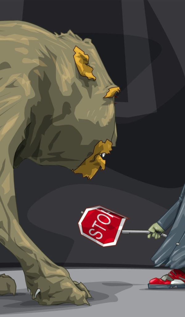 Попытка остановить монстра