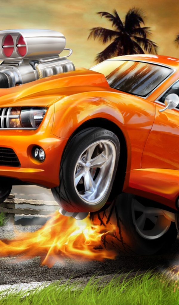 Яркая машина