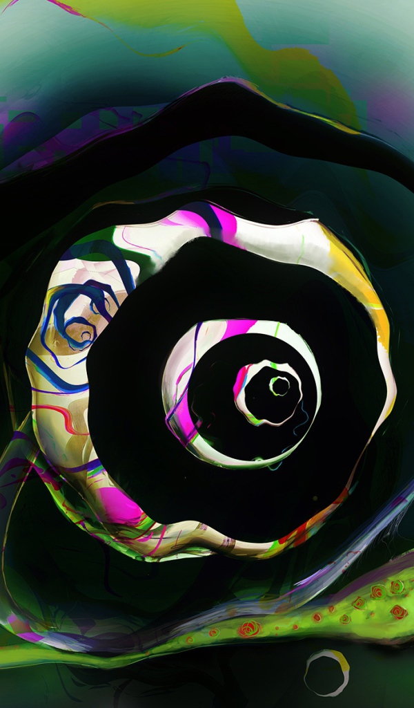 Цветная улитка