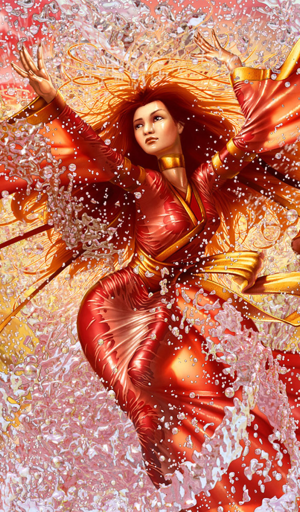 Танец в воде