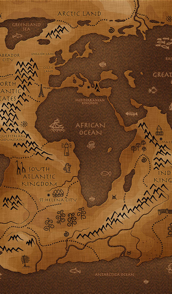 Фантастическая карта