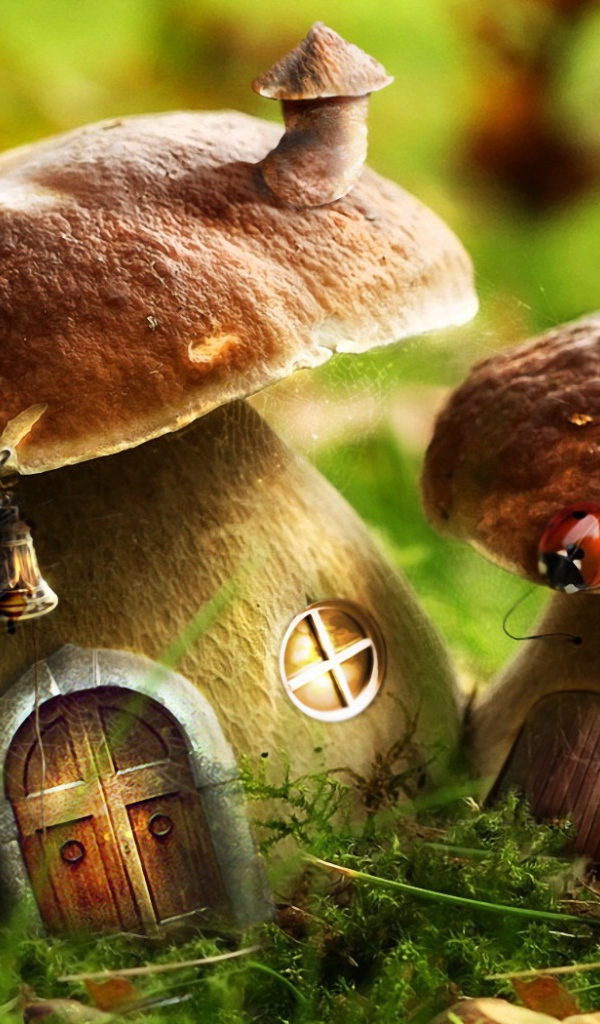 Грибные домики