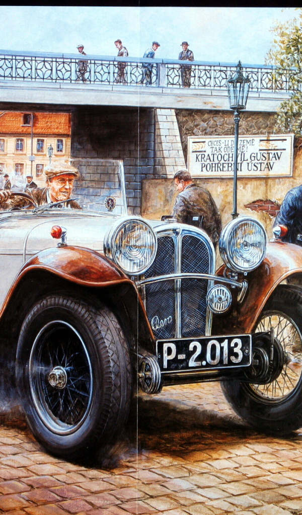 Гонки на старинных автомобилях