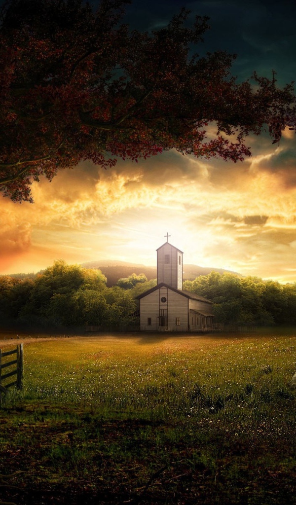 Деревенская церковь