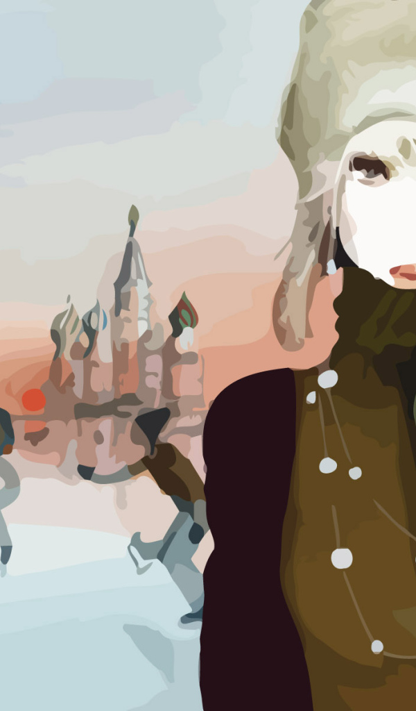 Зима, Москва, каток