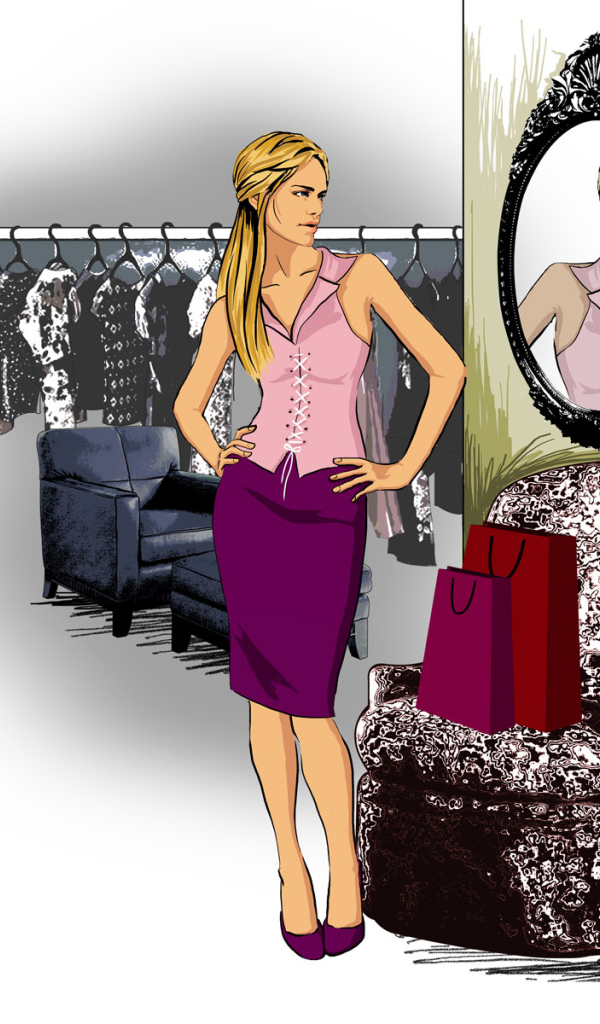 Отражение в зеркале