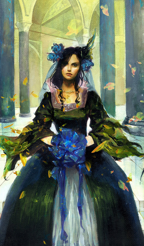 Девушка с бантом