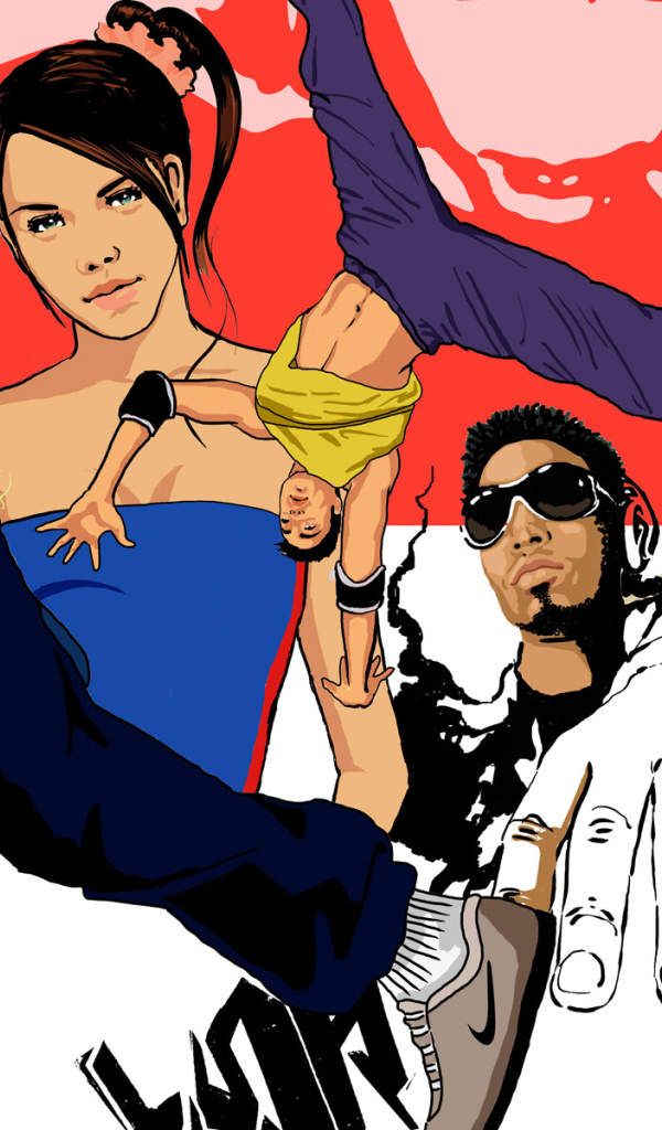 Уличные танцоры