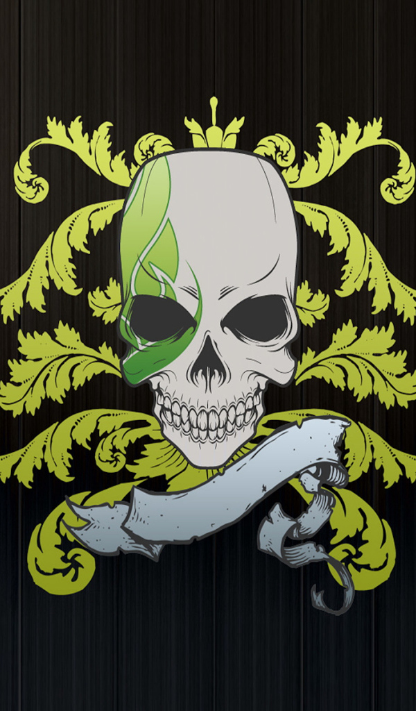 Эмблема с черепом