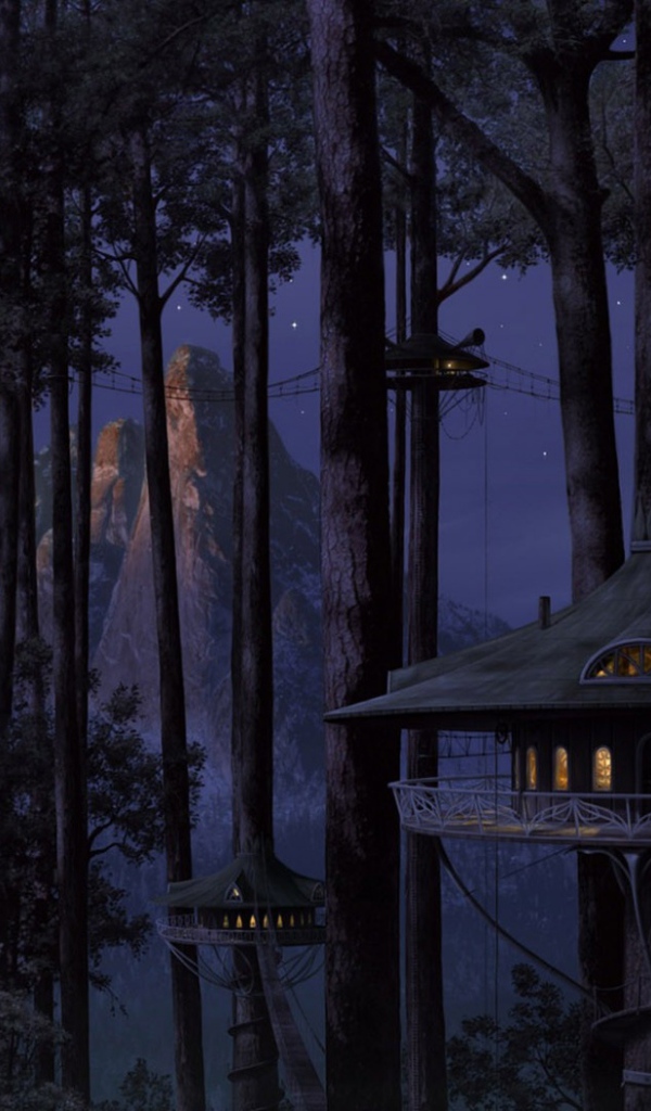 Дома лесных эльфов