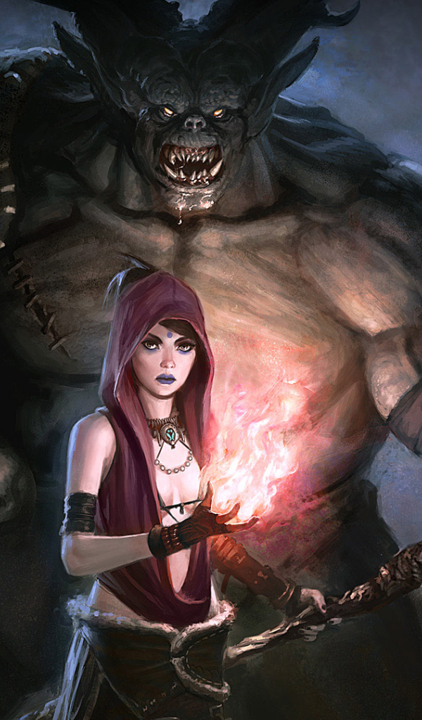 Юная колдунья