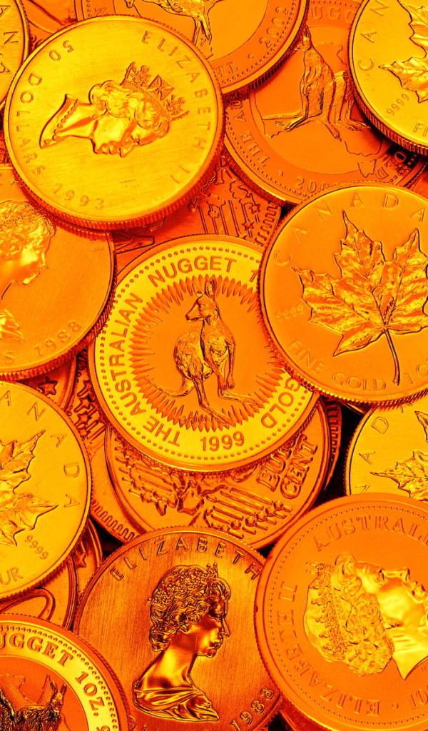 Канадские золотые монеты