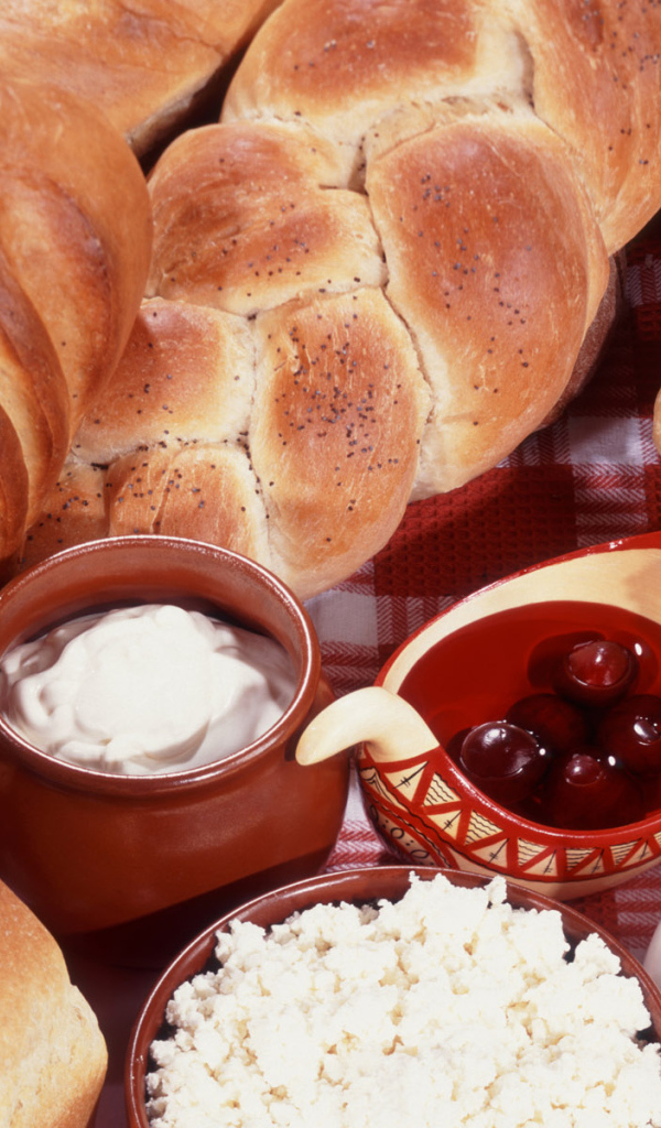 Булочки с творогом и сливками